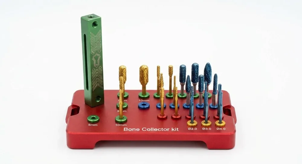 Dental Implant Bone Collector Kit surgical instrument by KAZ SKT