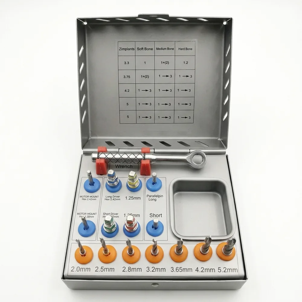Dental Implant Surgical Drill Kit surgical instrument by KAZ SKT