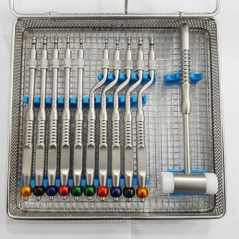 Dental Sinus Lift Osteotome Kit surgical instrument by KAZ SKT