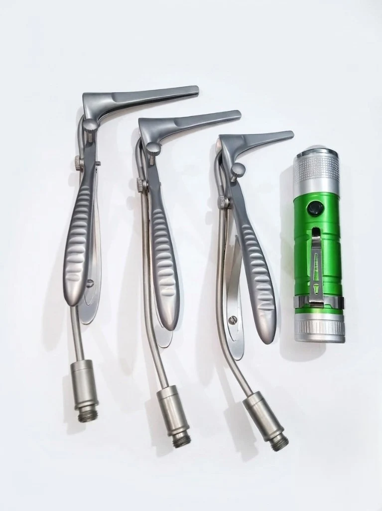 Gerbault Nasal Speculum with Suction – 35mm / 55mm / 75mm Blade surgical instrument by KAZ SKT