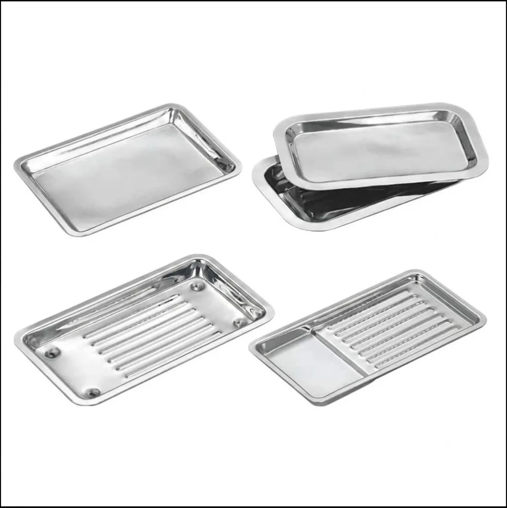 Stainless Steel Instrument Tray surgical instrument by KAZ SKT
